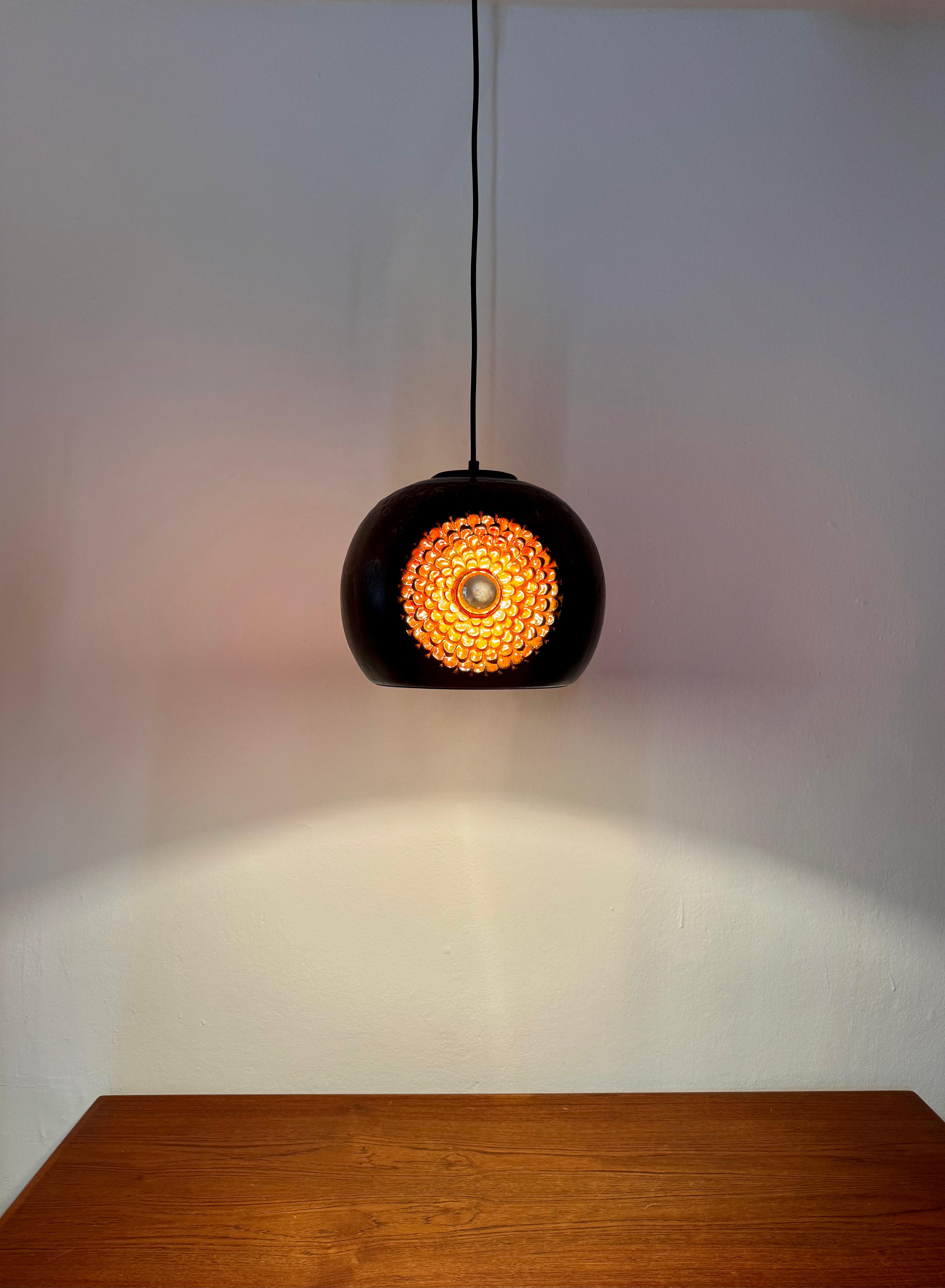 Lampada a sospensione in ceramica in vendita 4