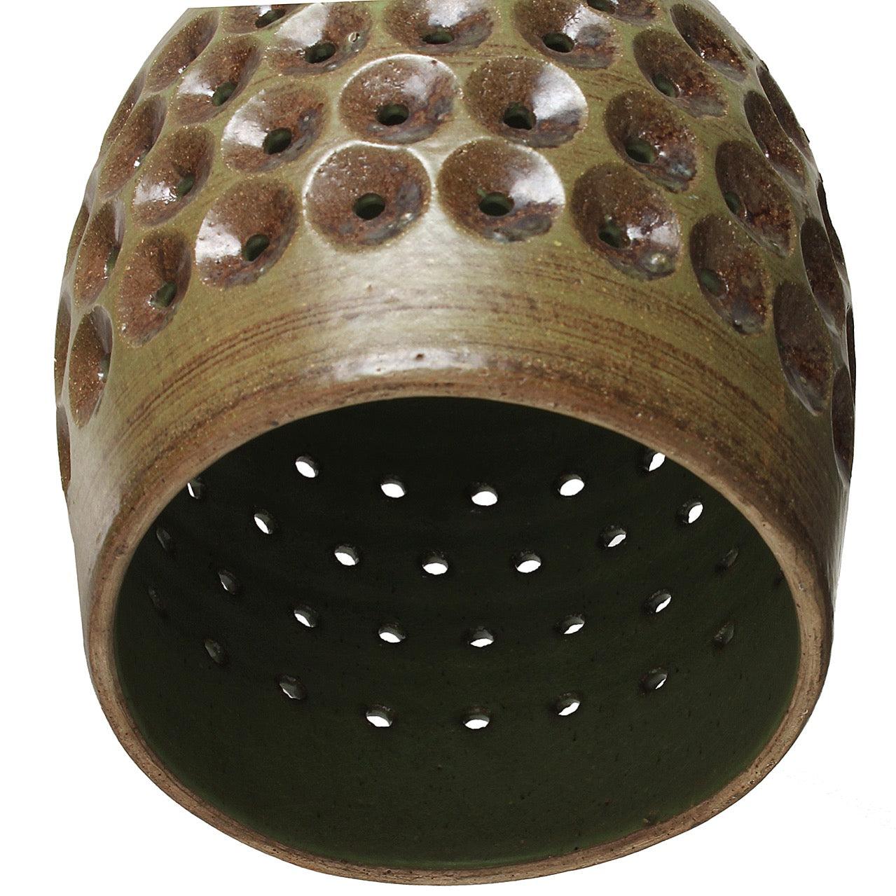Lampada a sospensione in ceramica di Lee Rosen per Design Technics In condizioni ottime in vendita a Sagaponack, NY