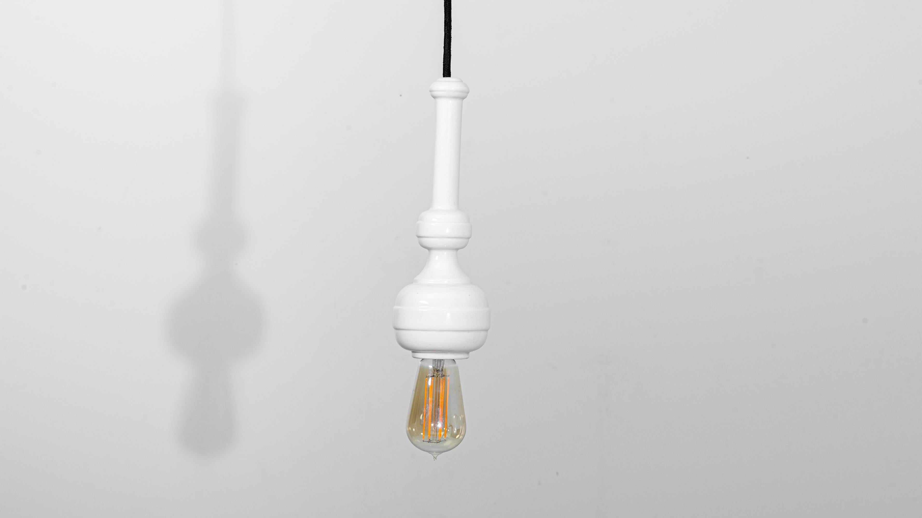 Ceramic Pendant Lamp For Sale 1