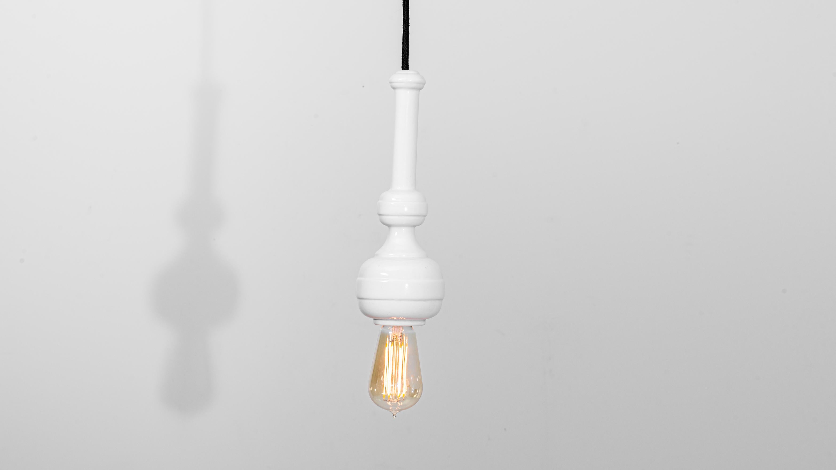 Lampada a sospensione in ceramica in vendita 1