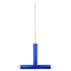 Lámpara colgante de cerámica "TRN B2" de Pani Jurek, Azul cobalto