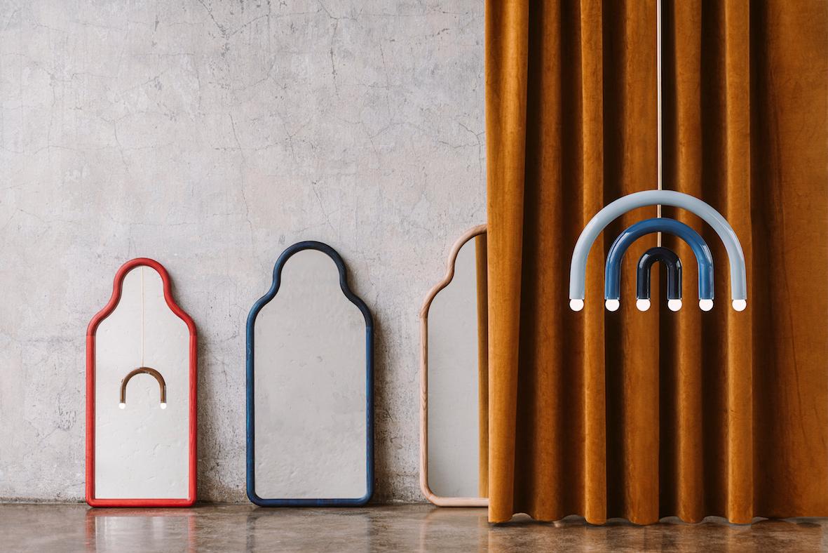 Organico moderno Lampada a sospensione in ceramica 'TRN F1' di Pani Jurek, Greene & Greene & Brown in vendita