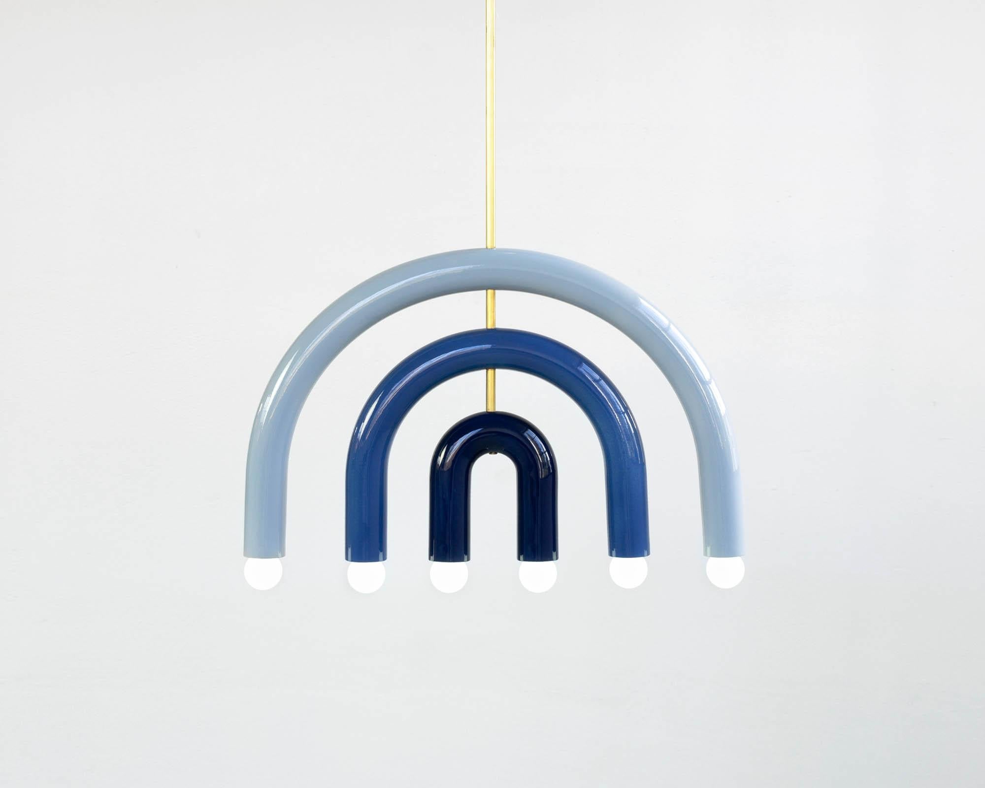 Polacco Lampada a sospensione in ceramica 'TRN F1' di Pani Jurek, Greene & Greene & Brown in vendita