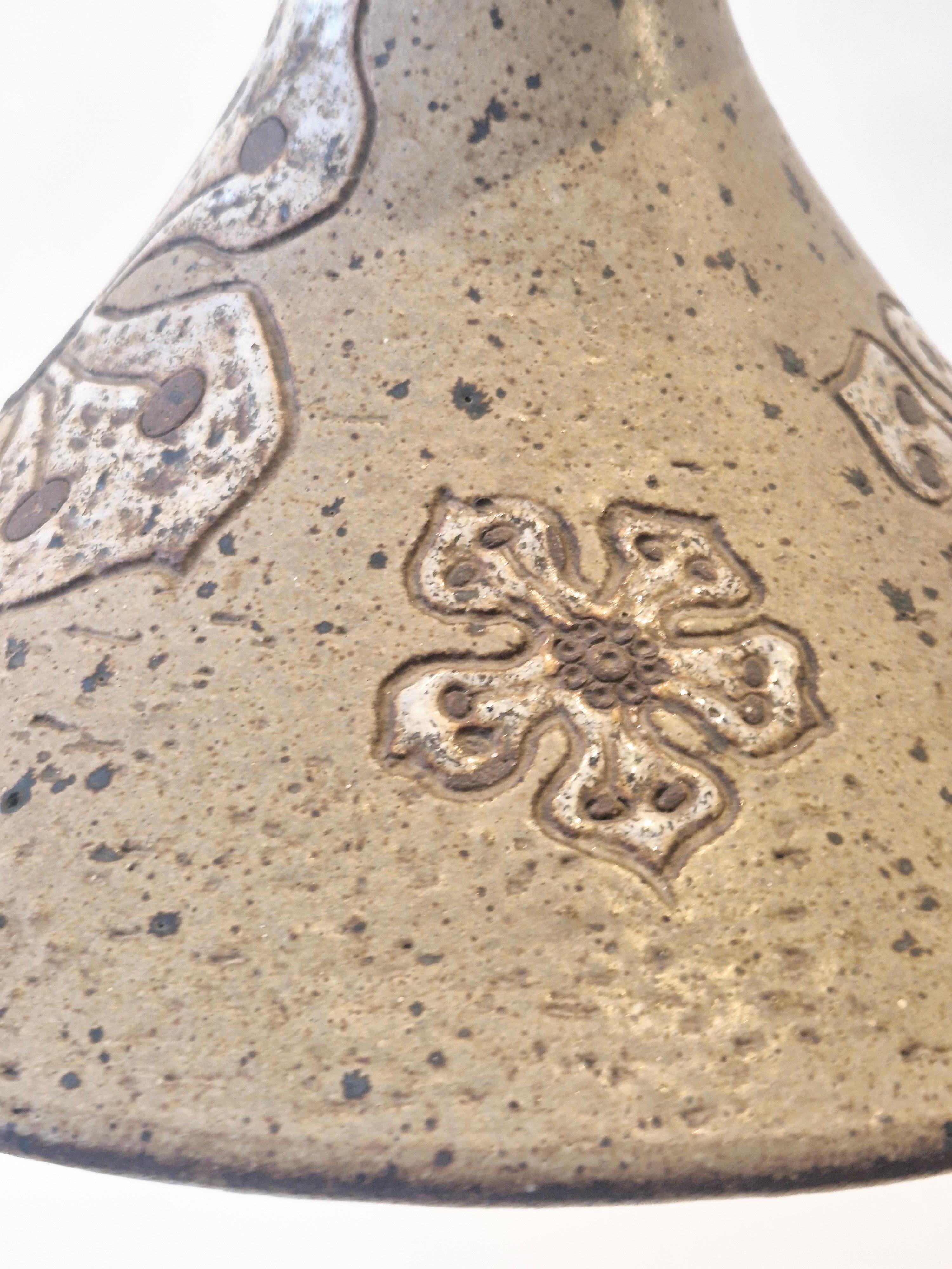 Mid-20th Century Ceramic pendant, Mette Lokke Stiil, Danish / Scandinavian Midcentury For Sale