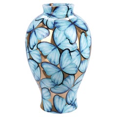 Ceramic Petalouda Small Gold Vase by deBlona