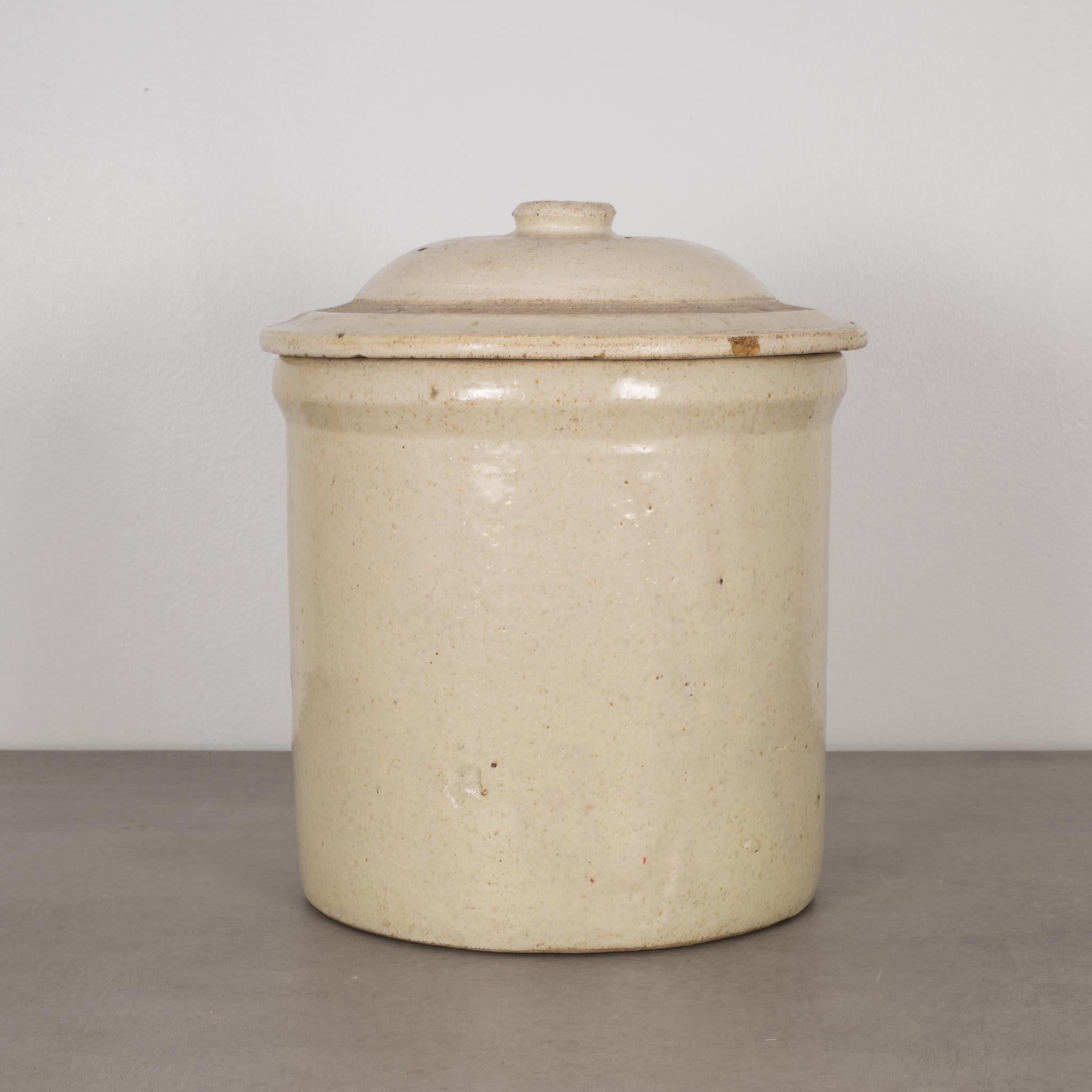 pickling crock with lid