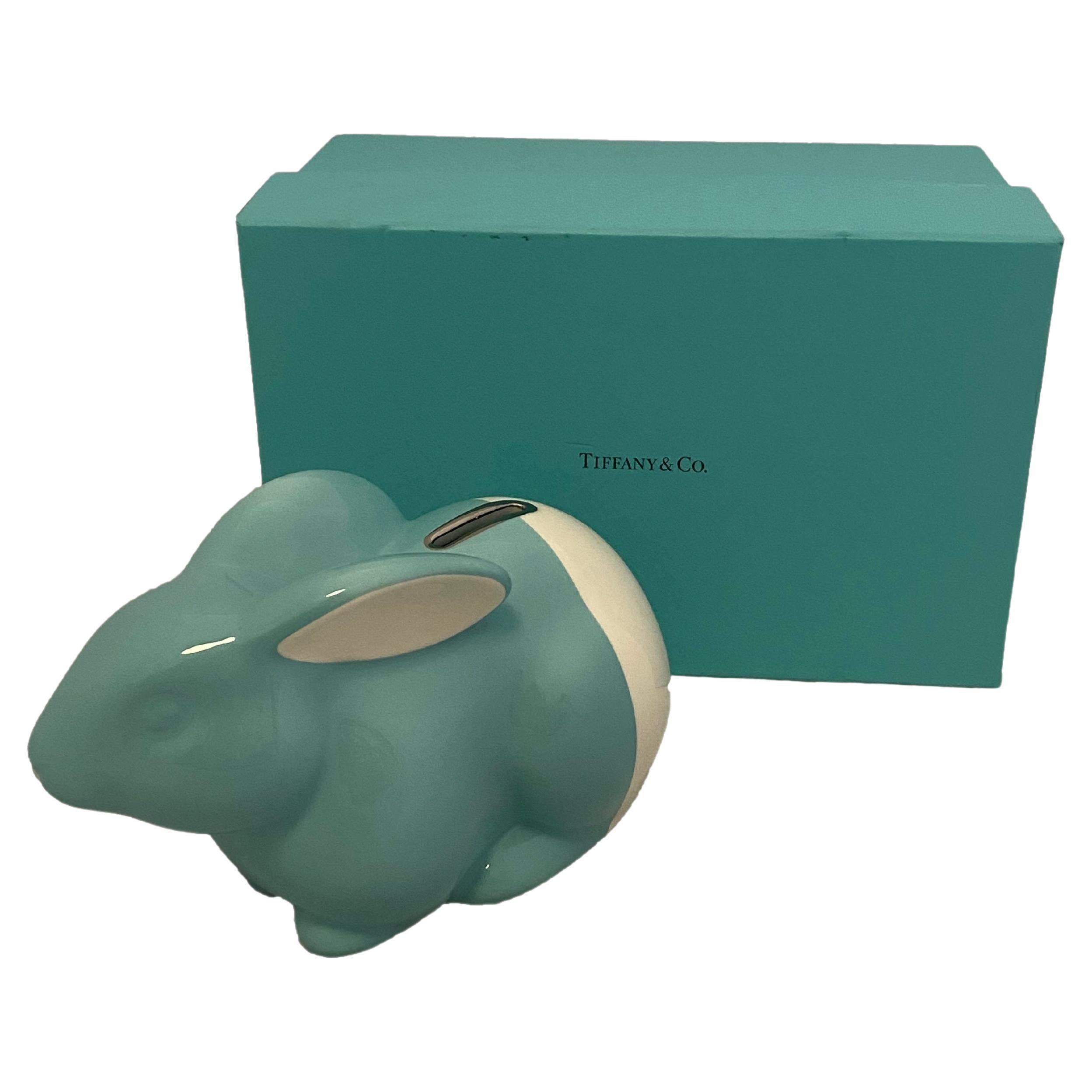 Ceramic Piggy Bank from Tiffany & Co. For Sale