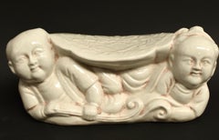 Ceramic Pillow Chinese Ding Ware Song Style