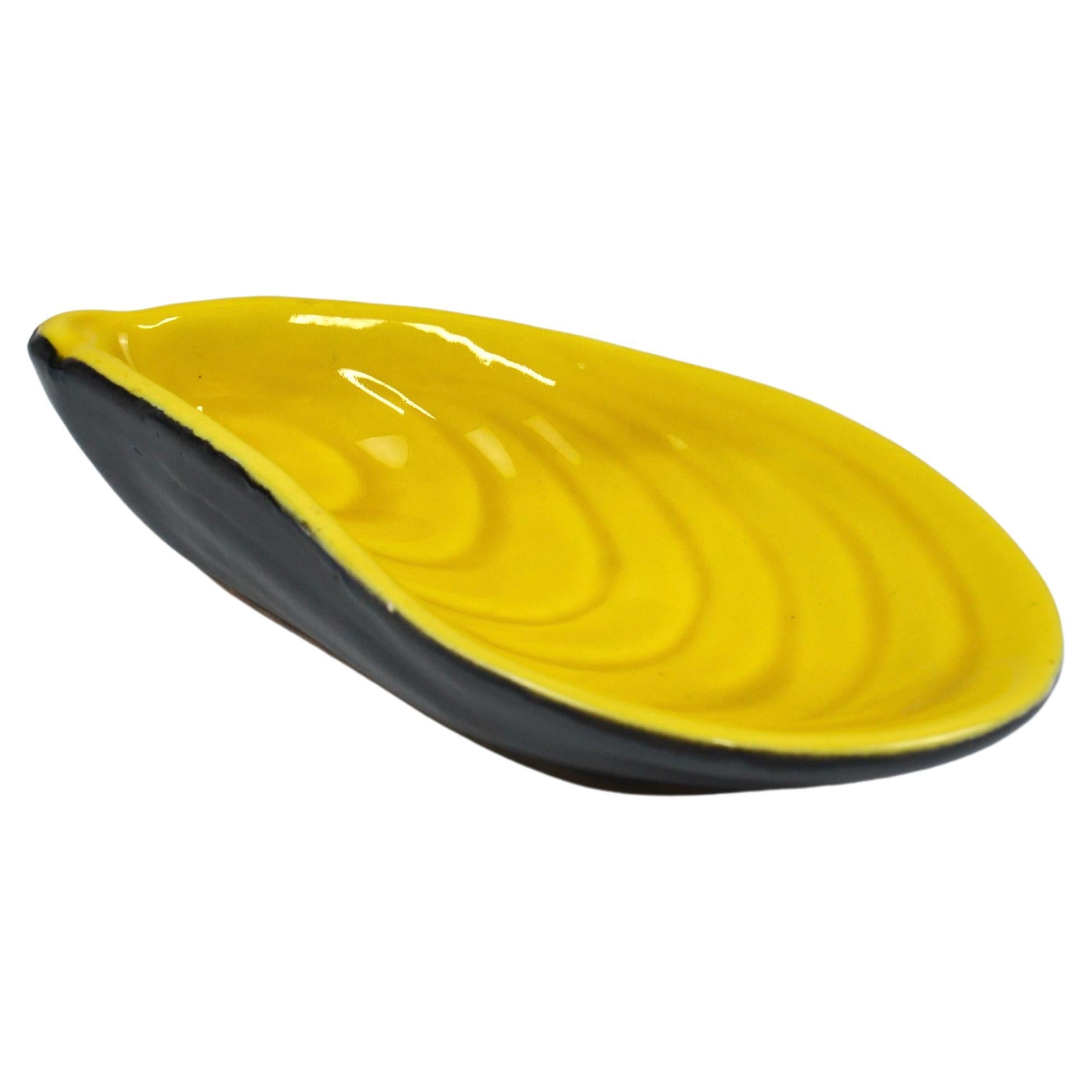 Ceramic pin tray by Albert FERLAY, Vallauris, France, 50's For Sale