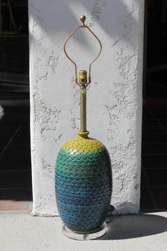 Ceramic Pineapple Lamp by Marbro Lamp Company