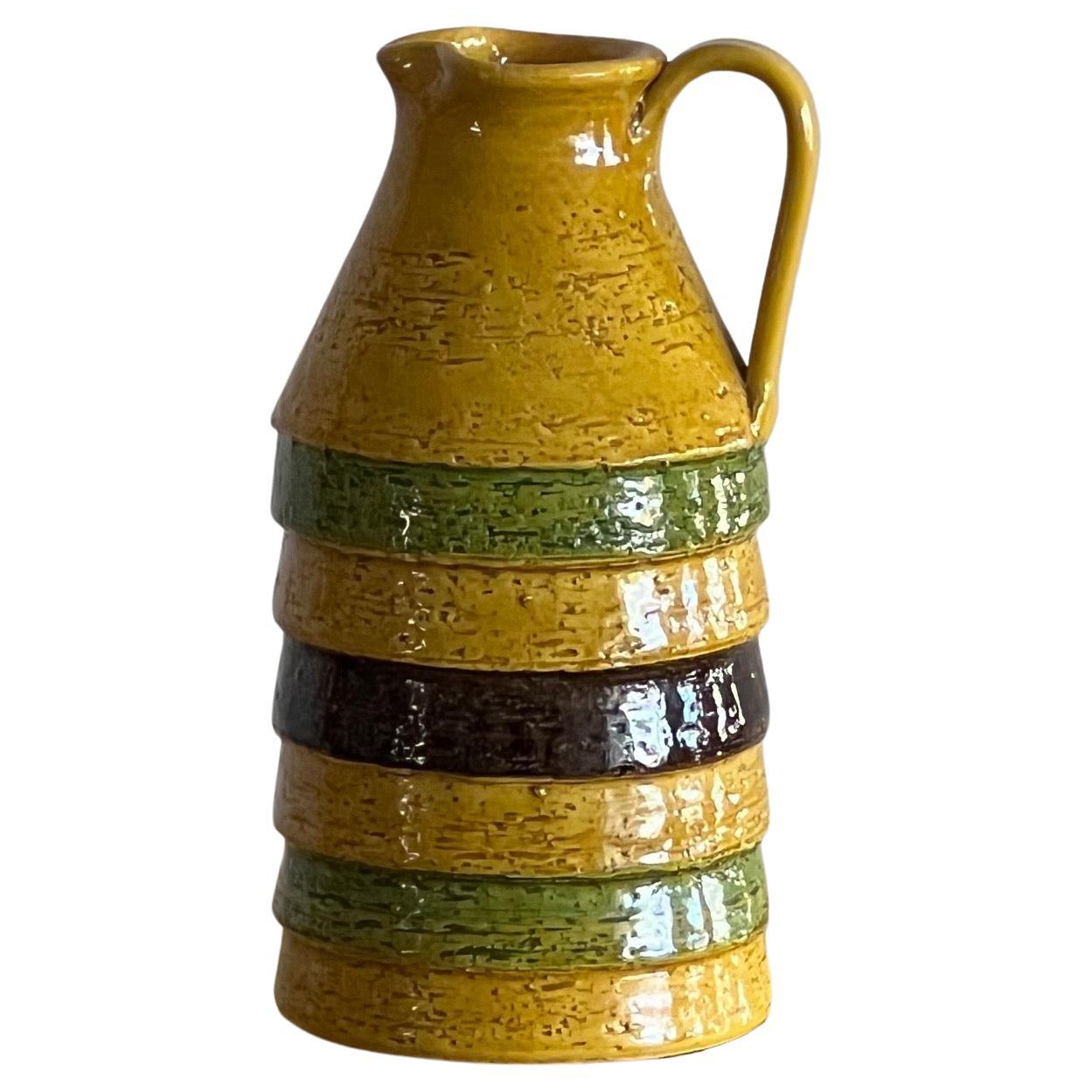 Ceramic Pitcher by Bitossi For Sale