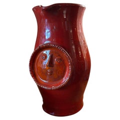 Ceramic Pitcher by Cloutier, 1960's