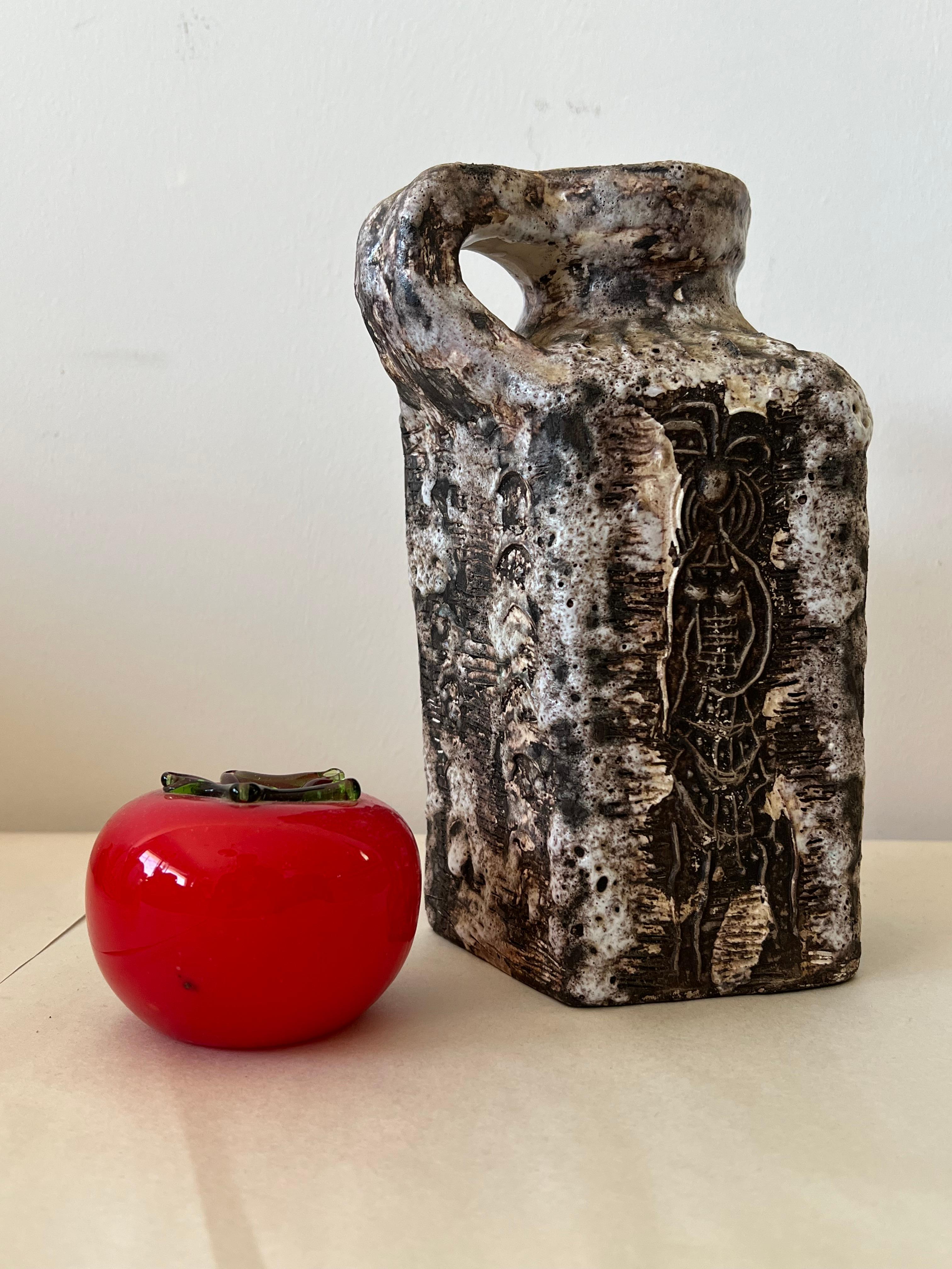 Brocca in ceramica di Fernande Kohler Vallauris Francia anni '50 in vendita 3