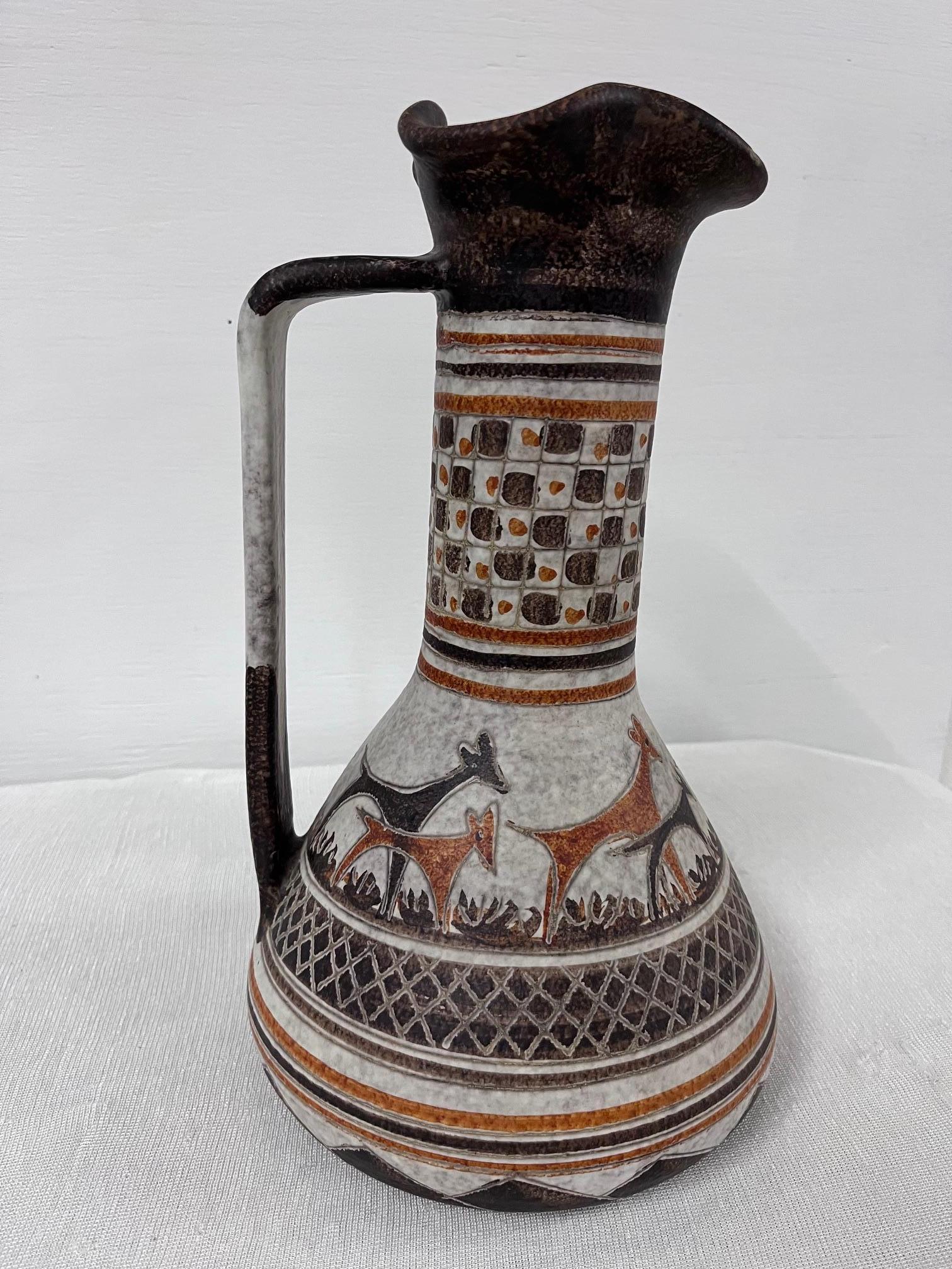 Ceramic Pitcher by Italica ARS For Sale 2