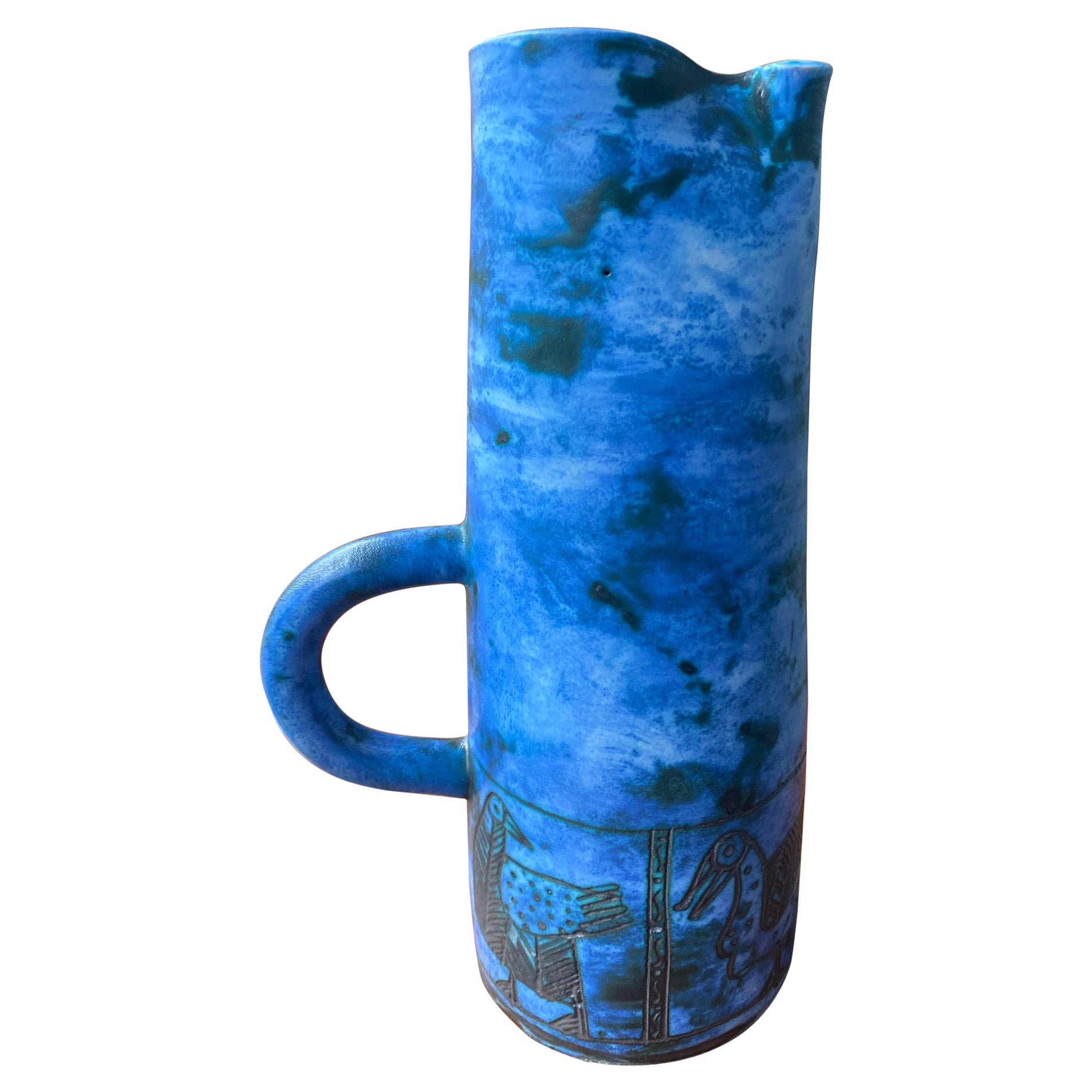 Ceramic Pitcher by Jacques Blin, France, 1960s