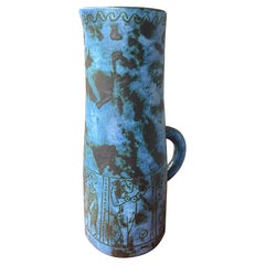 Brocca in ceramica di Jacques Blin, Francia, anni '60