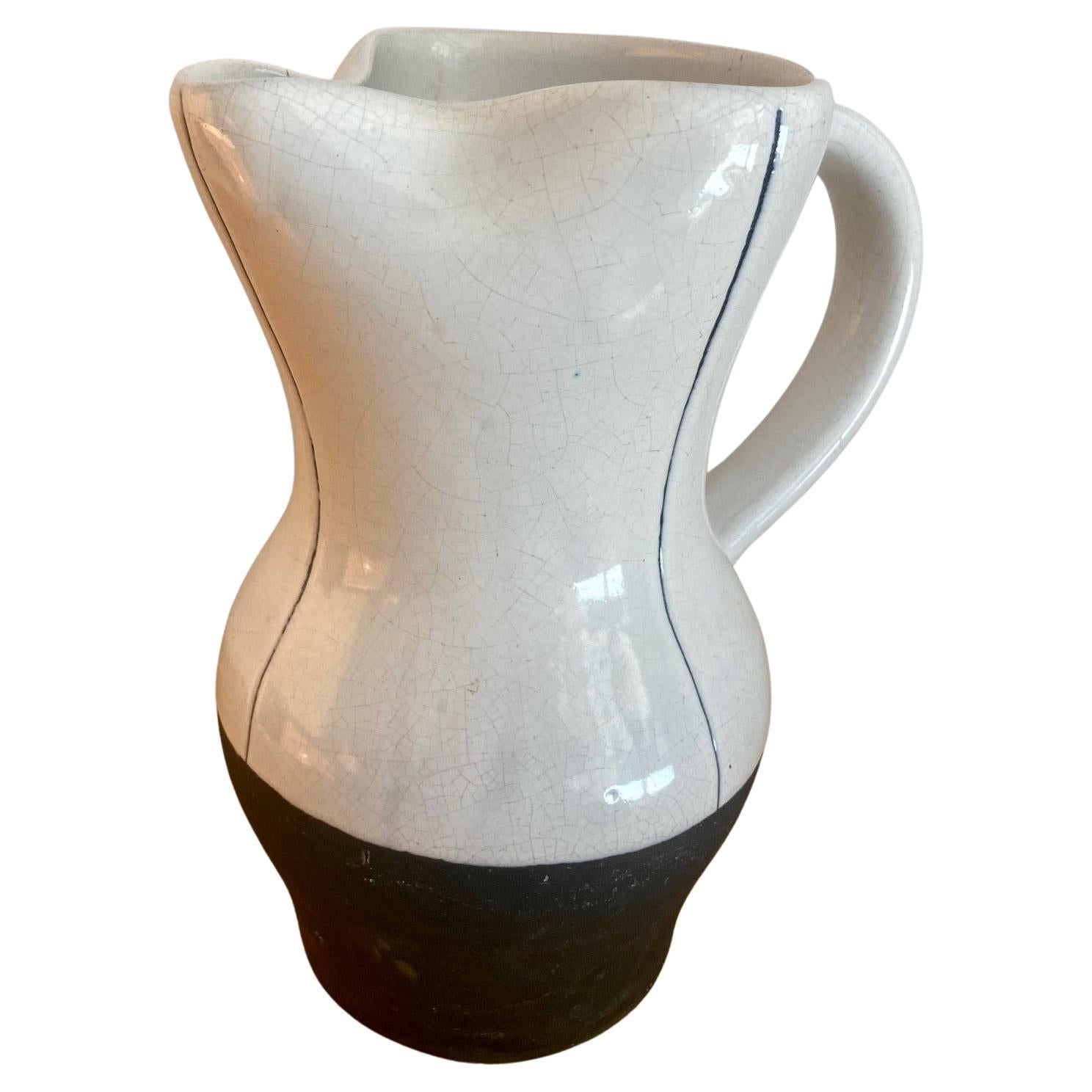 Ceramic Pitcher by Jacques Innocenti '1926-1958' For Sale