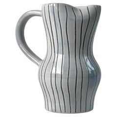 Ceramic pitcher by Jacques Innocenti