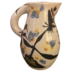 Ceramic Pitcher by Jean Lurçat, France, 1950-60s