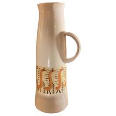 Ceramic Pitcher by Les Argonautes, France, 1960s