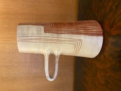 Jarra de cerámica de Mado Jolain, Francia, años 50