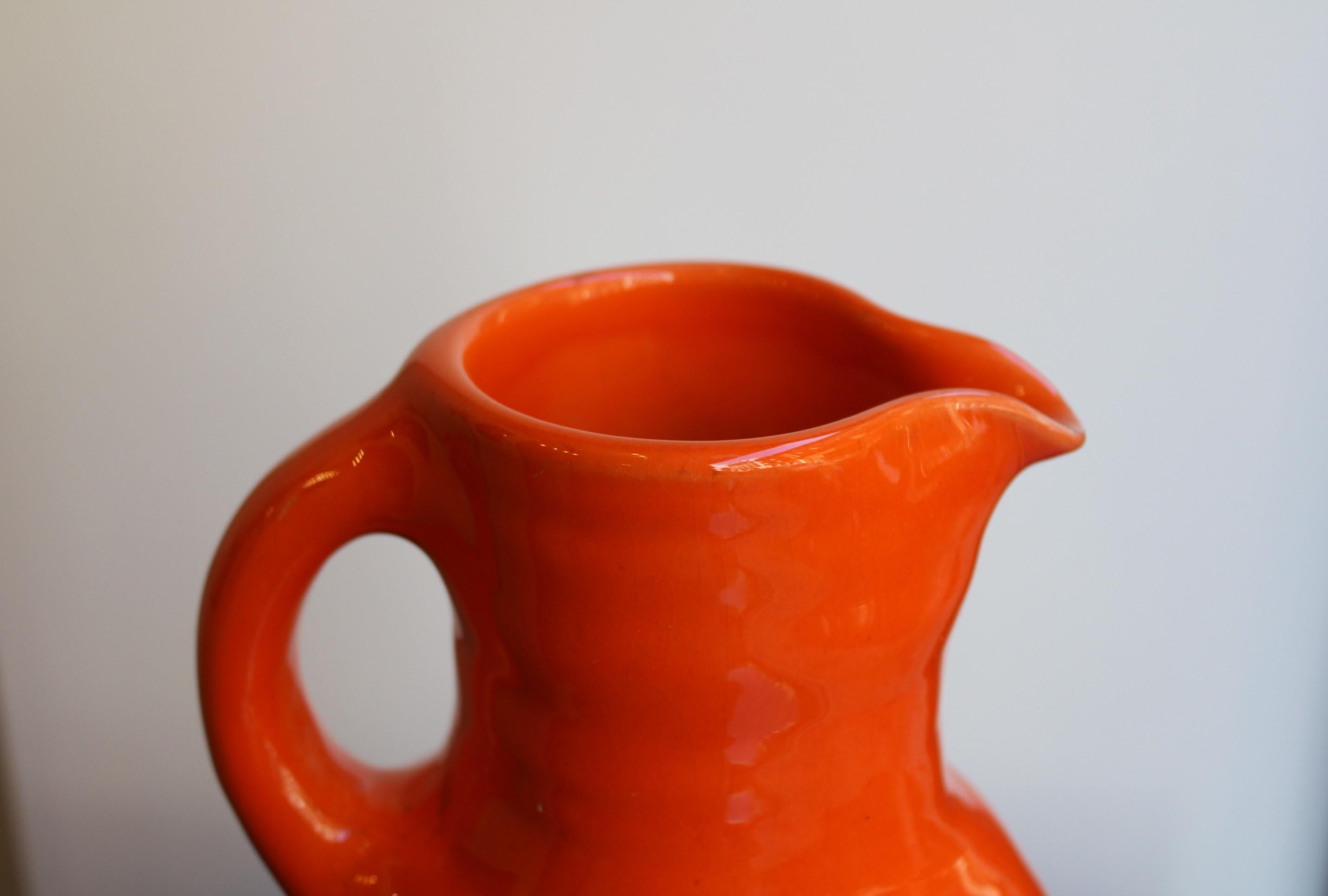 Ceramic pitcher by Max Idlas, French 20th century  In Good Condition For Sale In Paris, FR