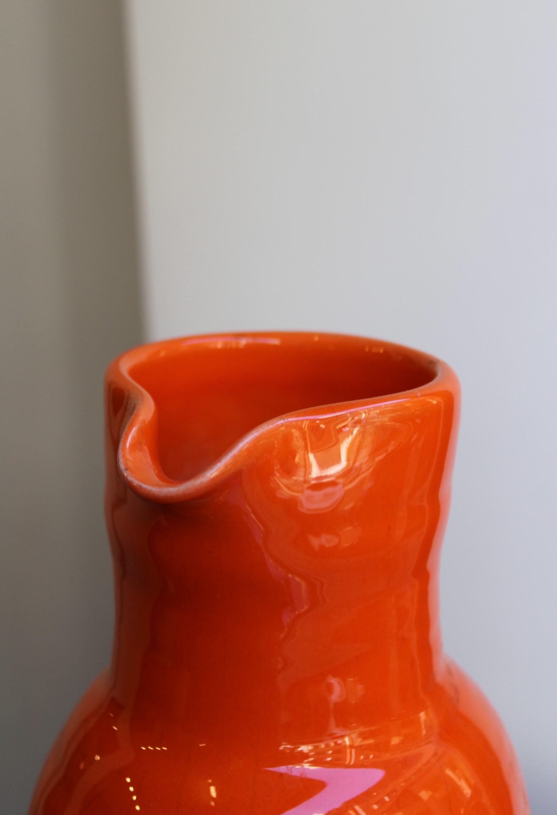 20th Century Ceramic pitcher by Max Idlas, French 20th century  For Sale