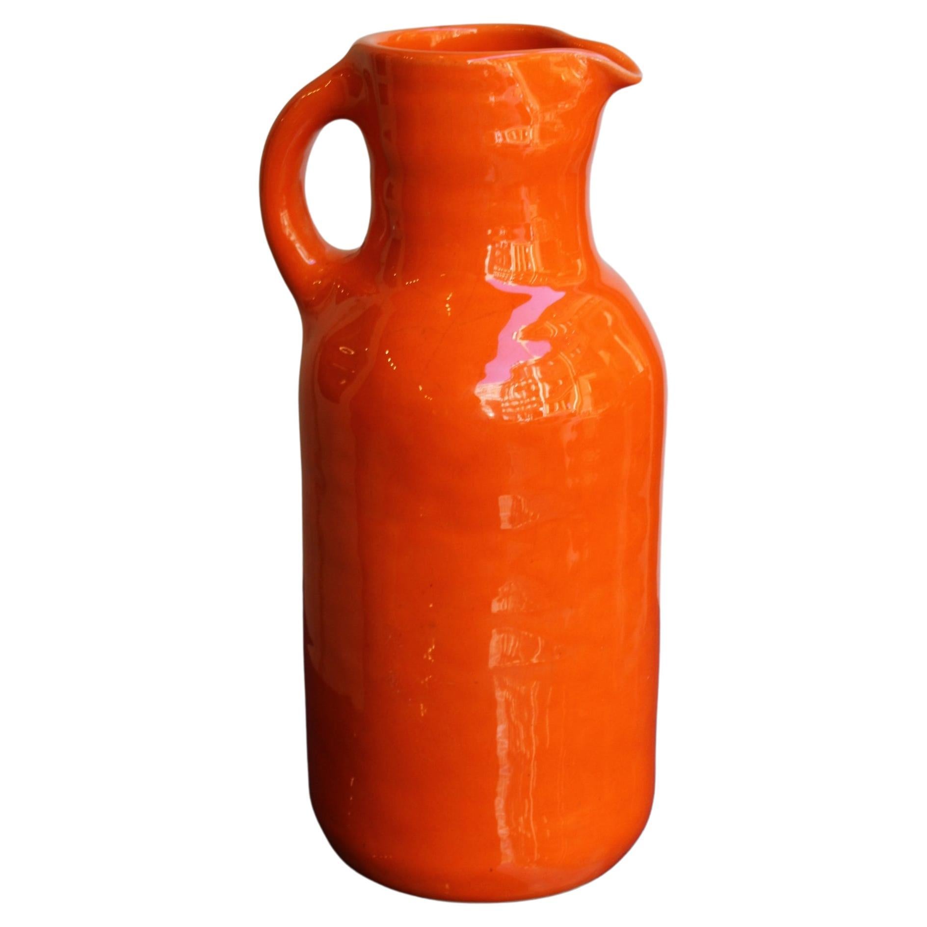 Ceramic pitcher by Max Idlas, French 20th century  For Sale