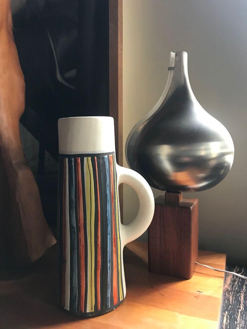 Ceramic Pitcher by Roger Capron, France, Vallauris, 1950s For Sale 3