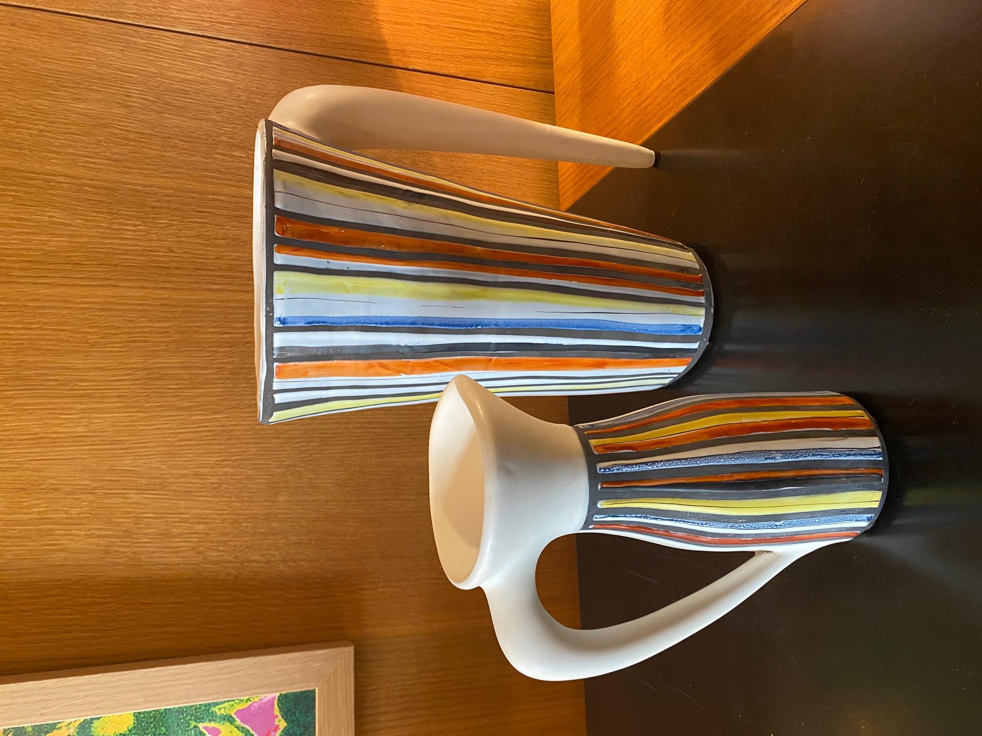 Ceramic Pitcher by Roger Capron, Vallauris, South France, 1960s For Sale 2