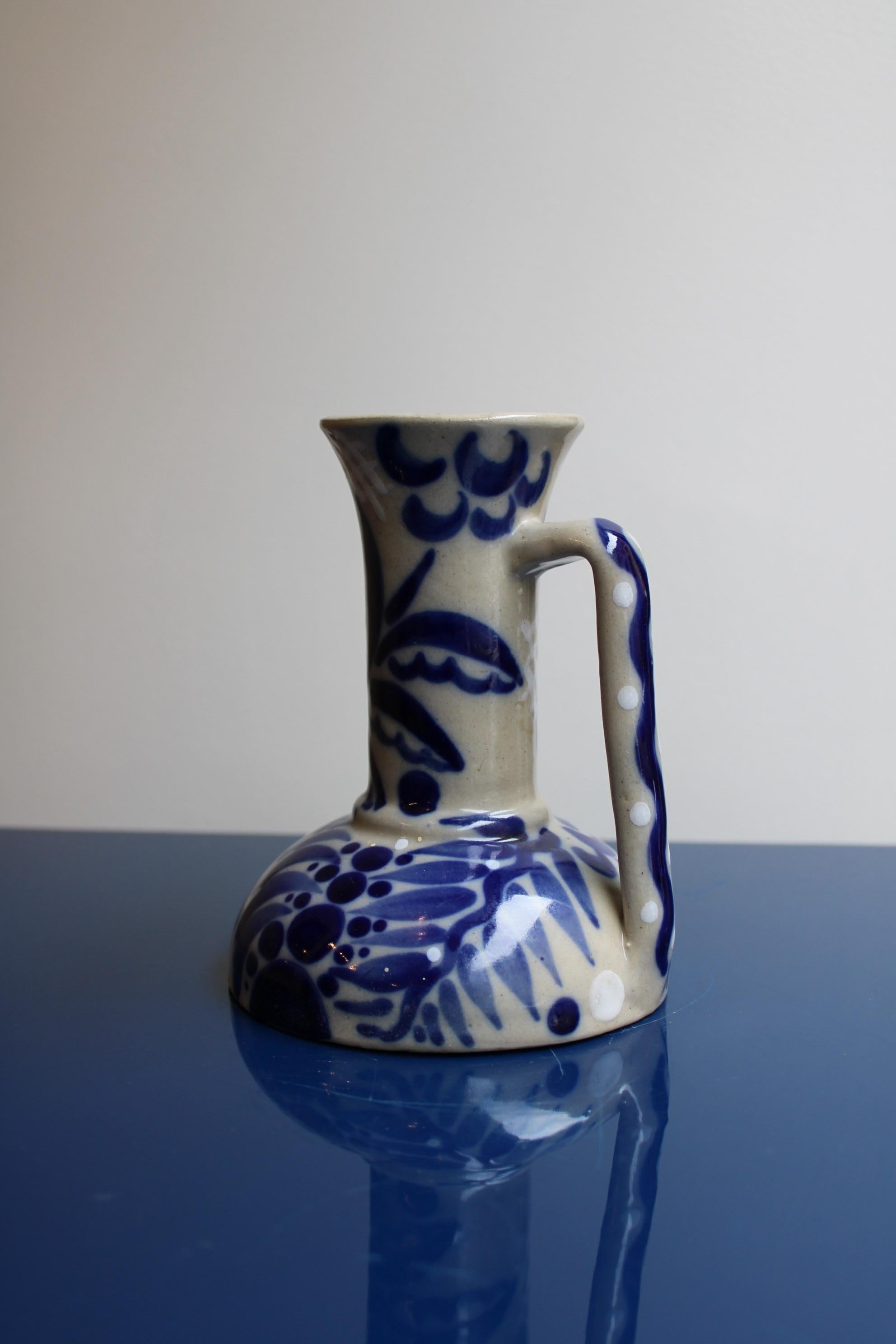 Ceramic Pitcher by Roger Francois, 20th Century For Sale 1