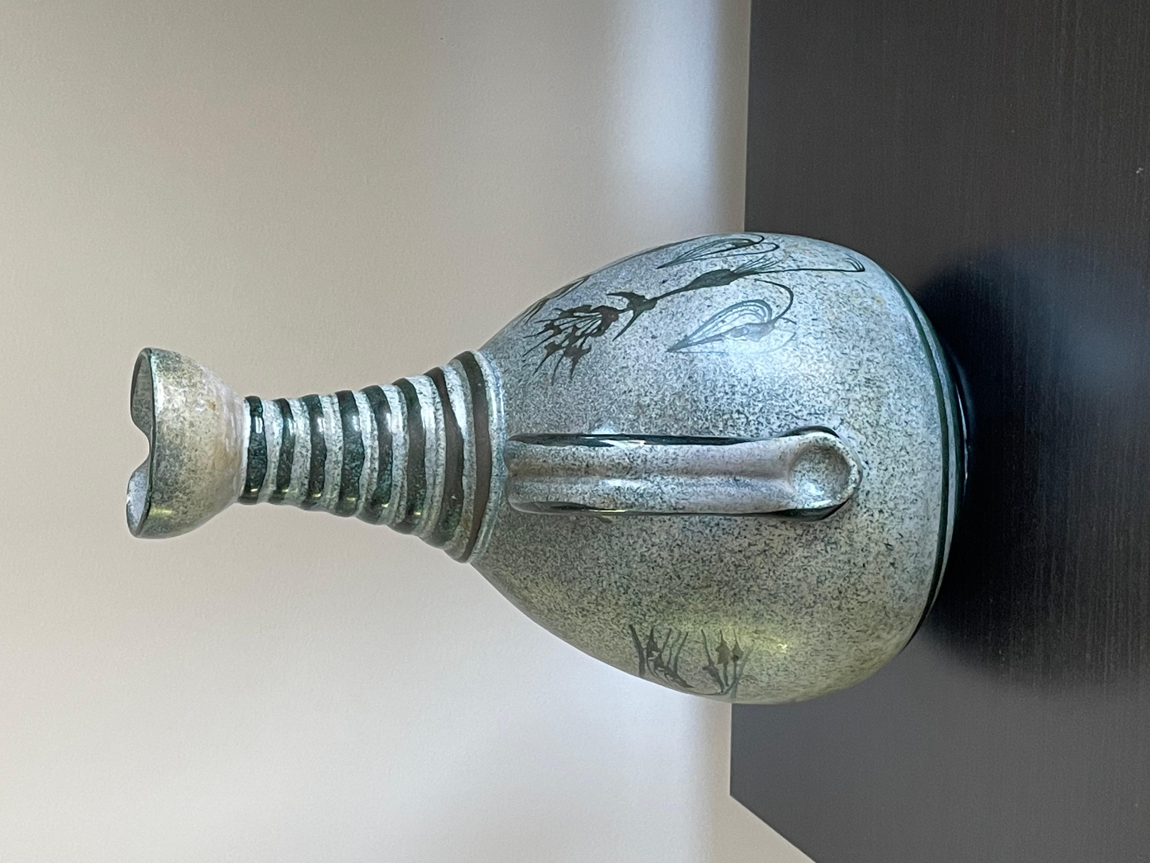 Jarra de cerámica de Yvon Roy Montgolfier, Francia Francés en venta