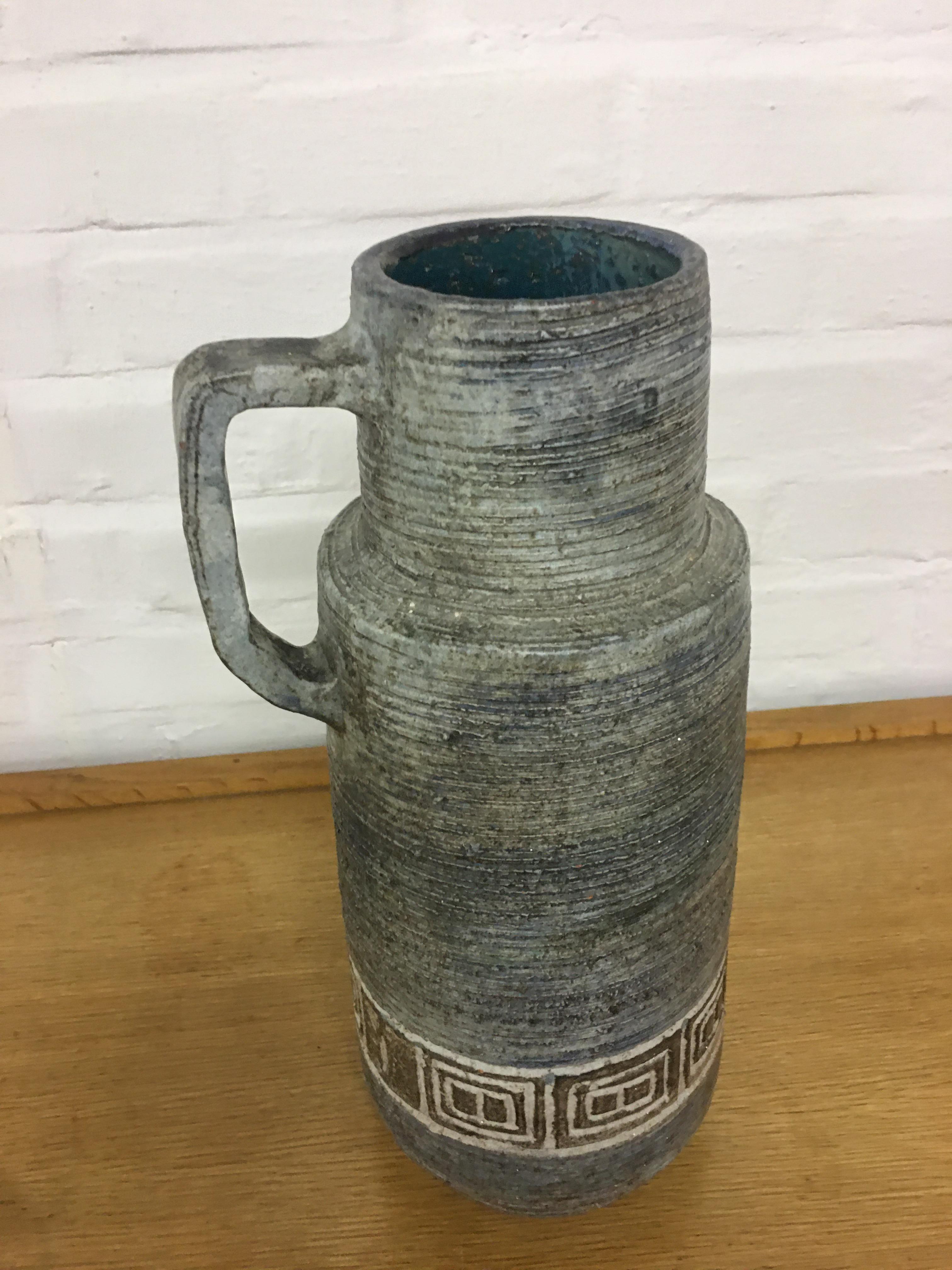 Ceramic Pitcher, circa 1950 In Good Condition For Sale In Saint-Ouen, FR