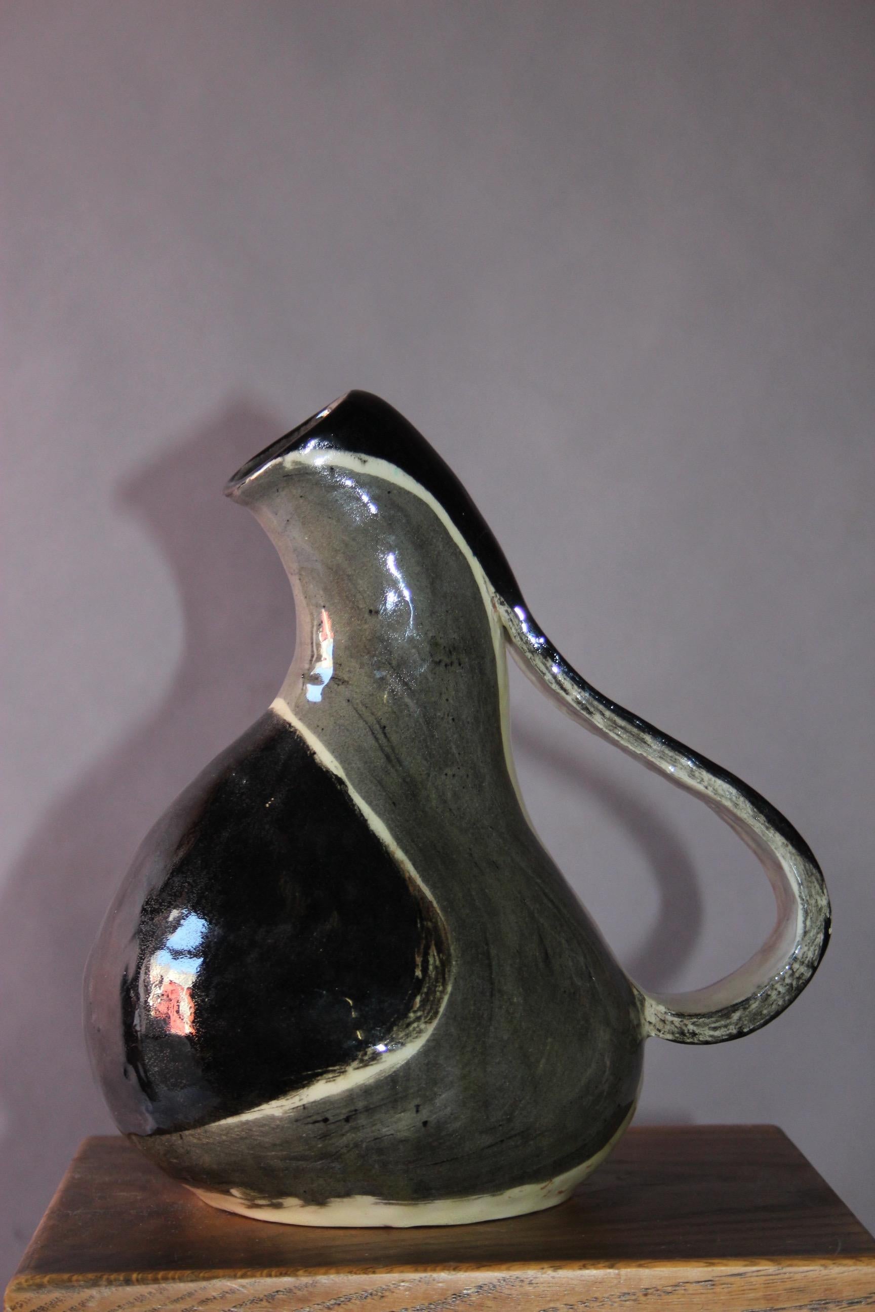 Ceramic Pitcher In Good Condition In grand Lancy, CH