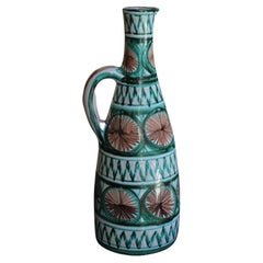 Ceramic Pitcher, Robert Picault, France, 20th Century