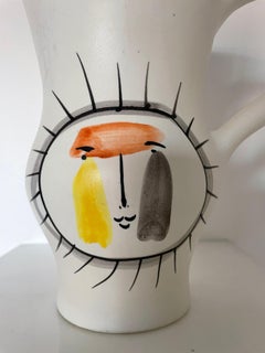 Vase pichet en céramique de Roger Capron, 1950