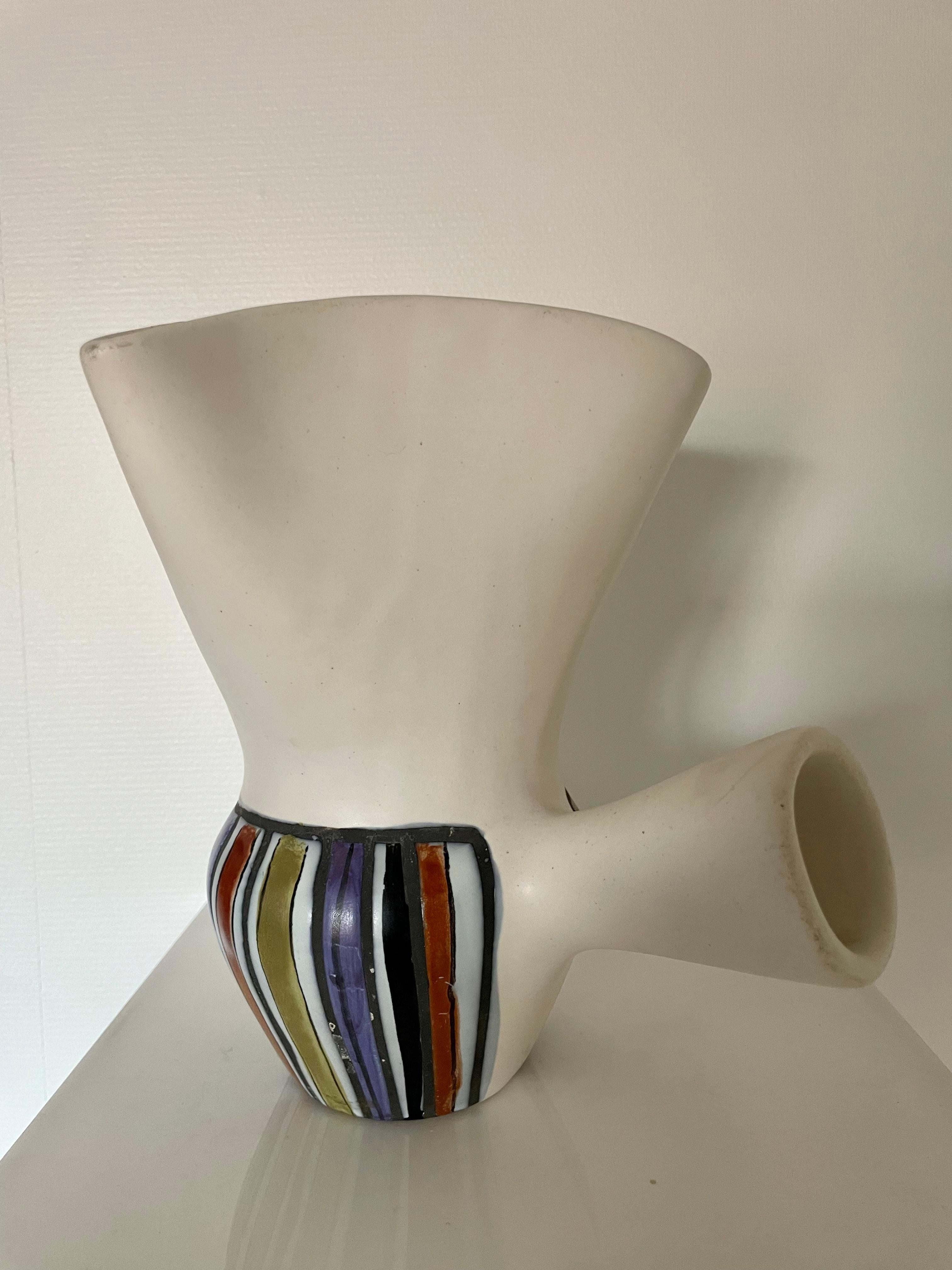 Vase pichet en céramique de Roger Capron, 1950 en vente 1