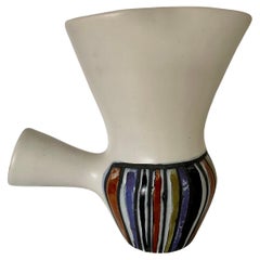 Ceramic Pitcher Vase by Roger Capron, 1950