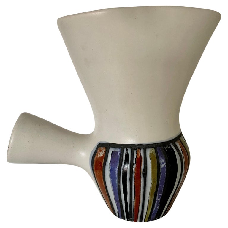 Ceramic Pitcher Vase by Roger Capron, 1950 For Sale at 1stDibs