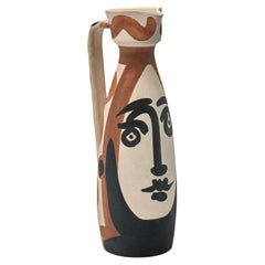 Pablo Picasso Ceramic pitcher 'Visage' 