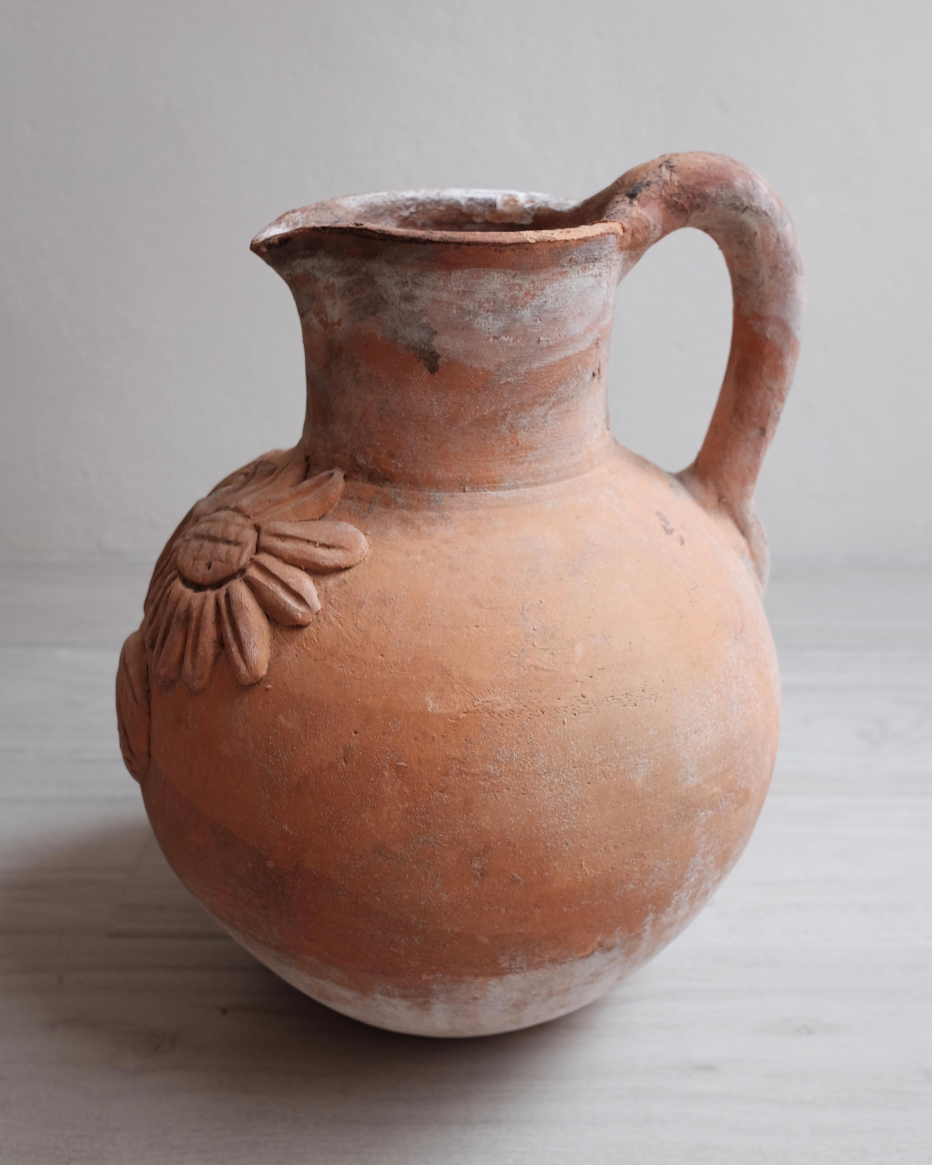 Rustic Ceramic Pitchers from Mexico, 1970s