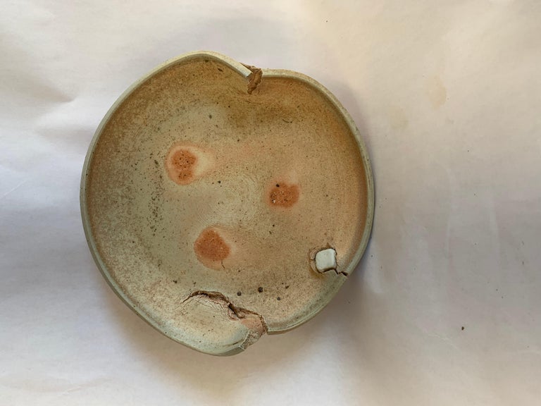 Ceramic Planter and Saucer For Sale at 1stDibs