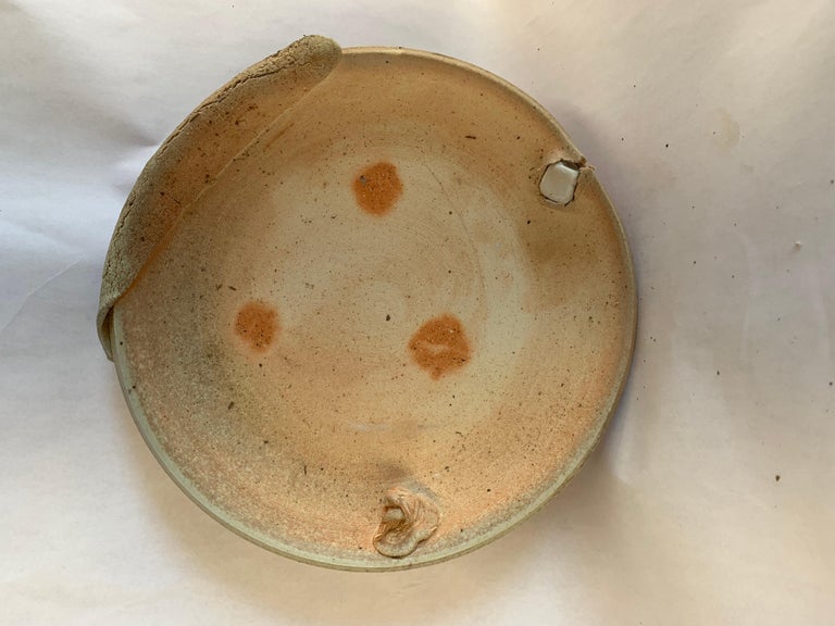 Ceramic Planter and Saucer For Sale at 1stDibs