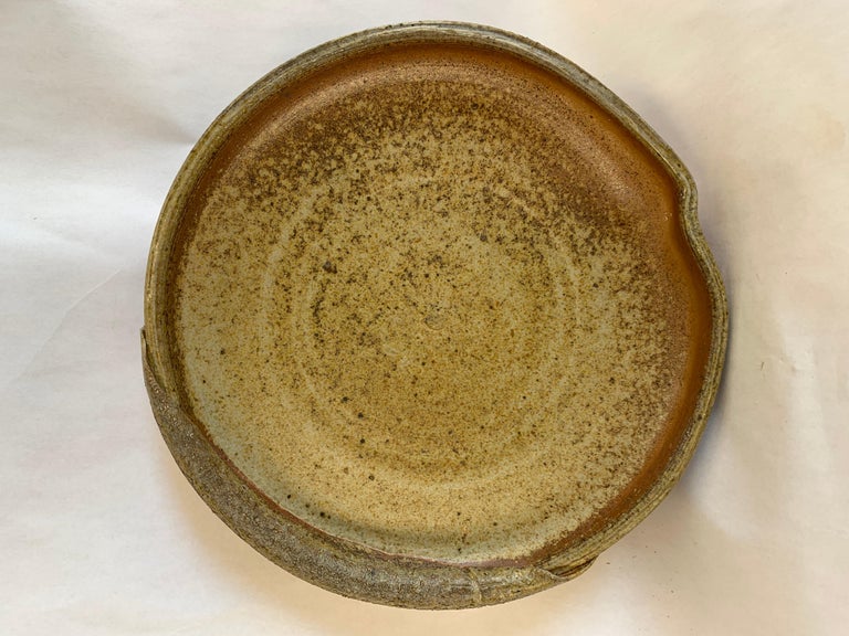 Ceramic Planter and Saucer For Sale at 1stDibs