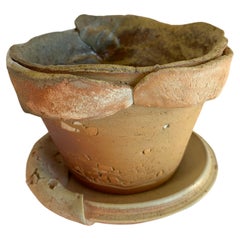 Ceramic Planter and Saucer