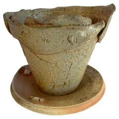 Ceramic Planter and Saucer