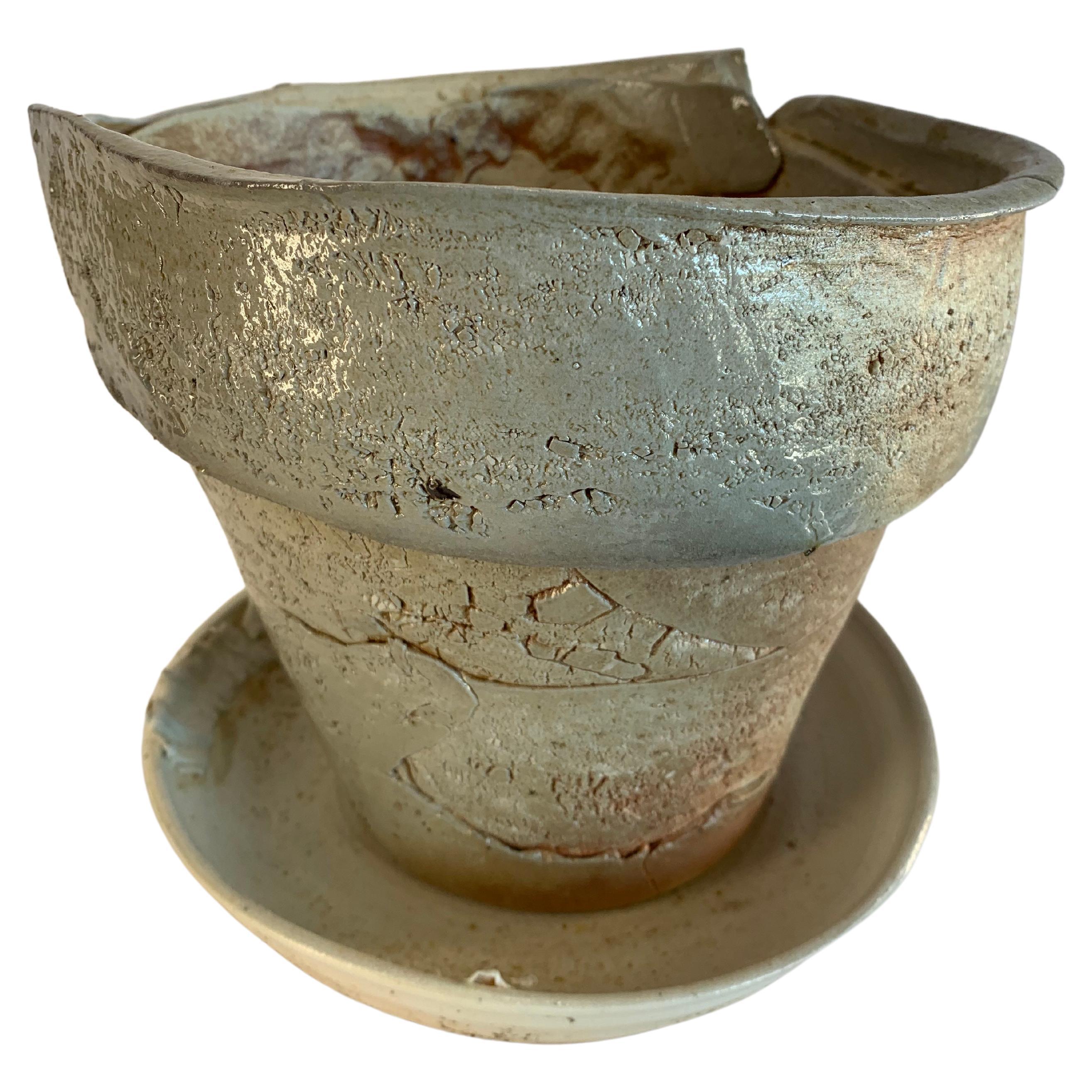 Antique Ceramic Planter For Sale at 1stDibs