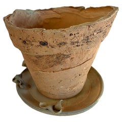 Ceramic Planter and Saucer