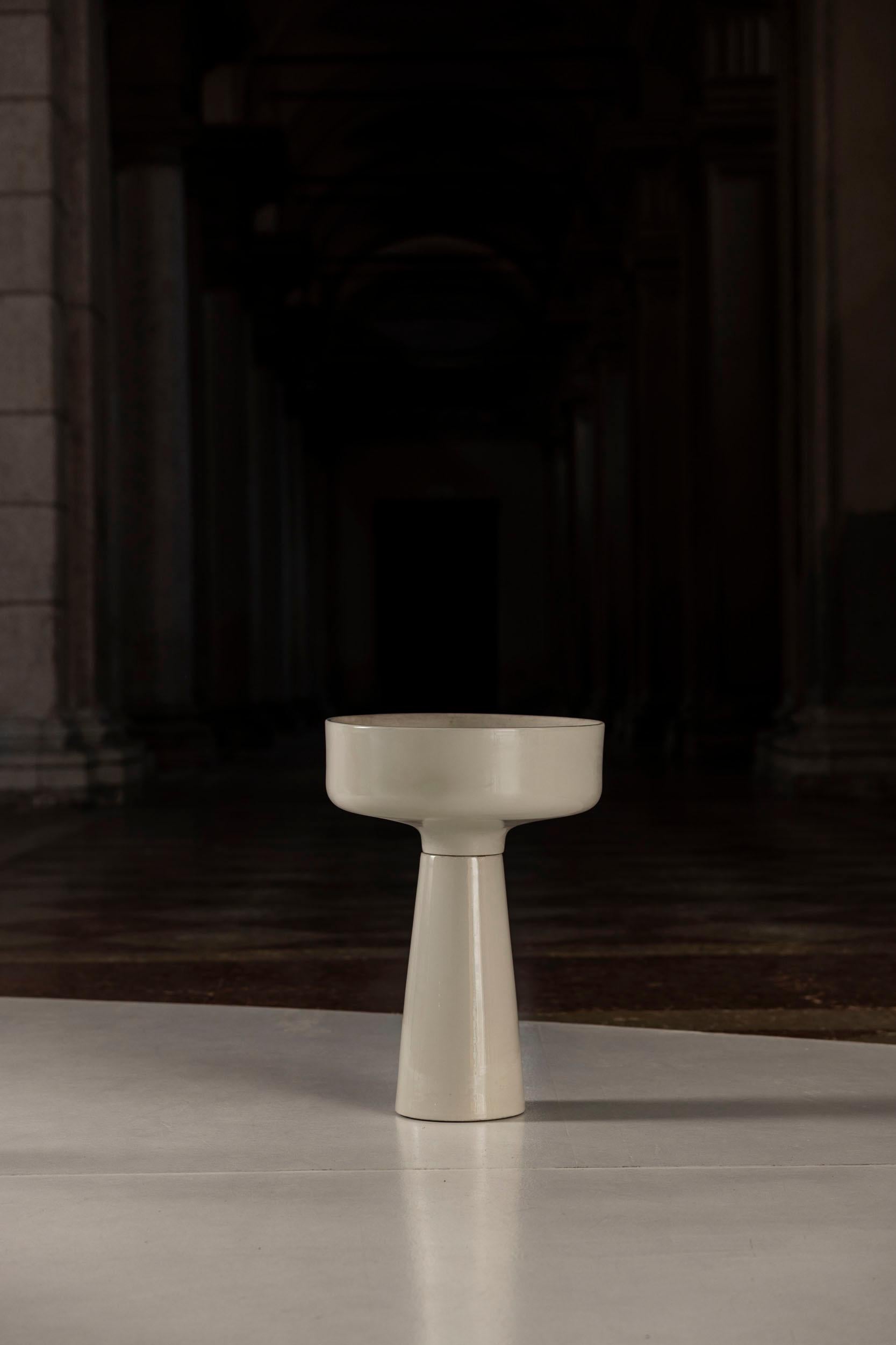 Keramisches Pflanzgefäß von Angelo Mangiarotti für Brambilla, Italien, 1970 (Moderne der Mitte des Jahrhunderts) im Angebot