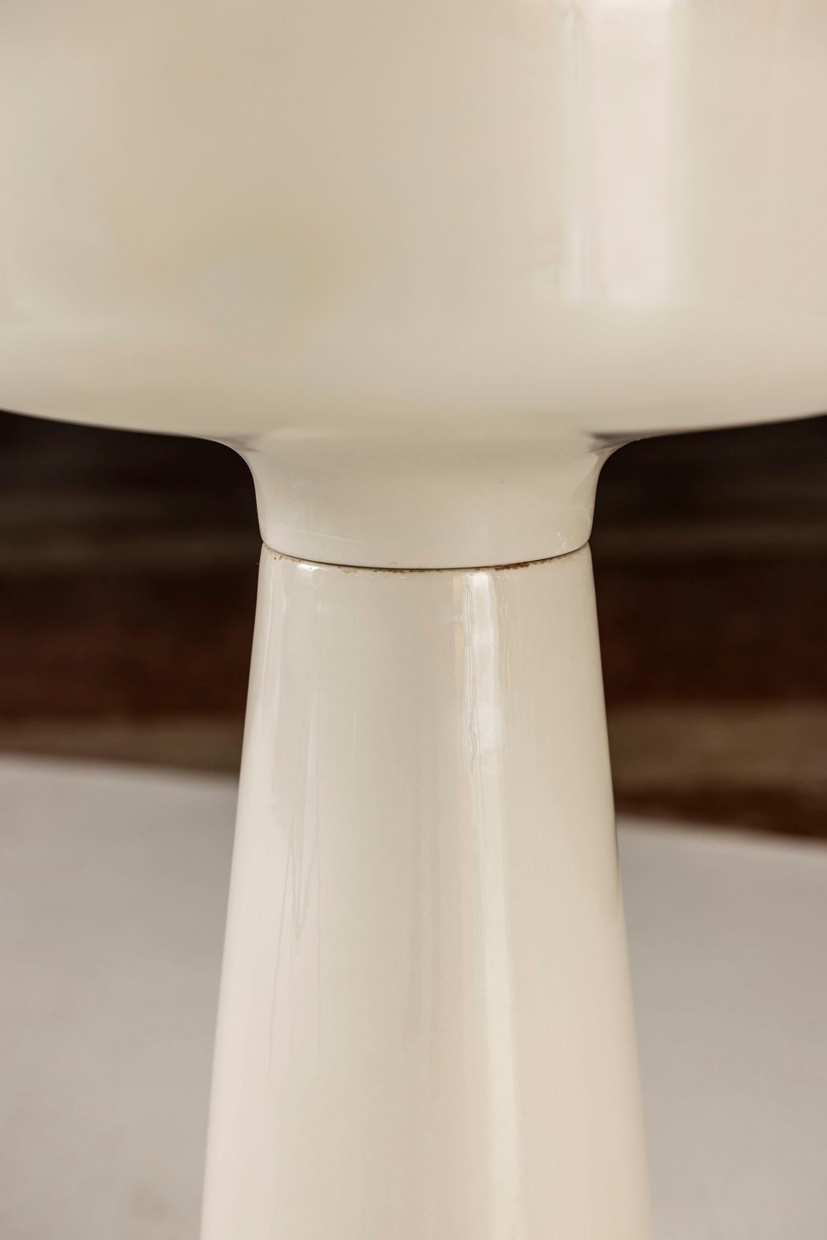 Keramisches Pflanzgefäß von Angelo Mangiarotti für Brambilla, Italien, 1970 (Keramik) im Angebot